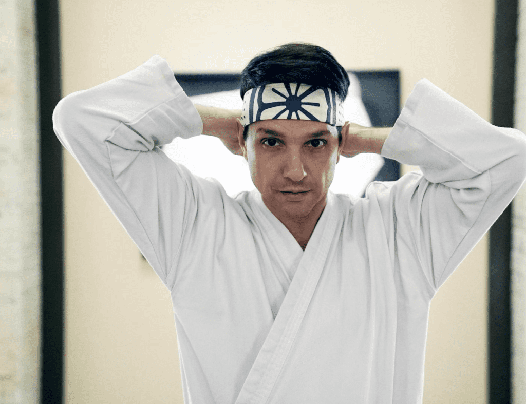 RalphDaniel Larusso headband: Jace Downs/YouTube Originals/Sony Pictures Television