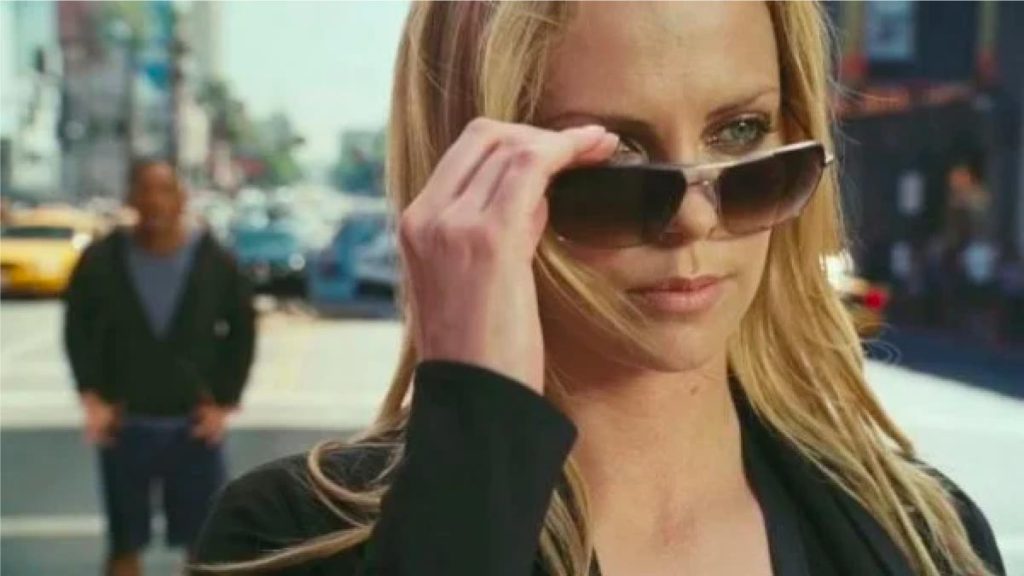 Charlize Theron on Netflix, in the movie Hancock.