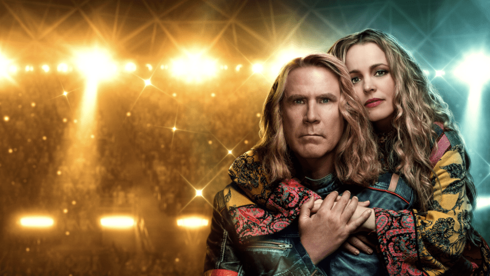 Will Ferrell and Rachel McAdams still from the movie Eurovision Song Contest: The Story of Fire Saga.