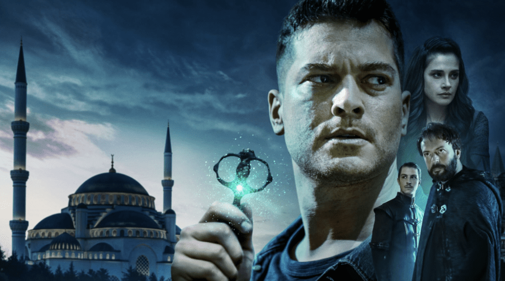 Still of Çağatay Ulusoy in the series The Protector.