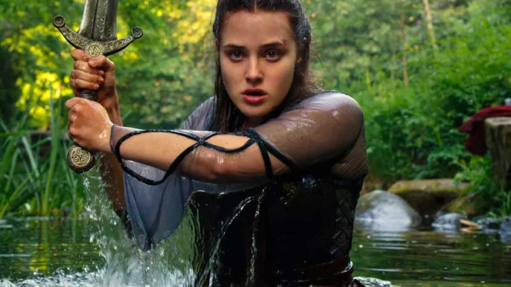 Katherine Langford still from the Netflix Series, Cursed.