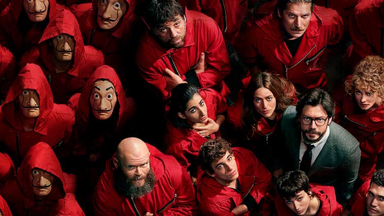 La Casa de Papel Season 5 premiere.