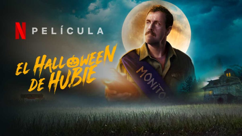 El Halloween de Hubie reparto trailer pelicula