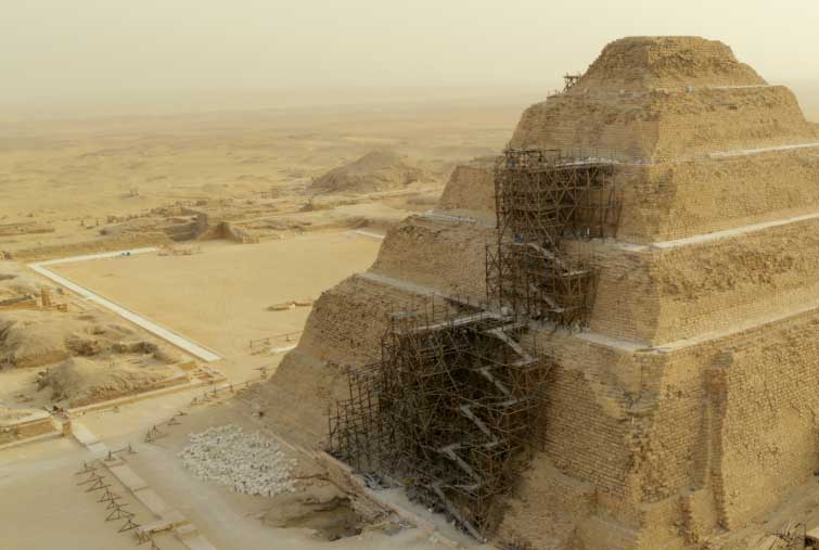 The Secrets of the Tomb of Saqqara Netflix, Piramide.