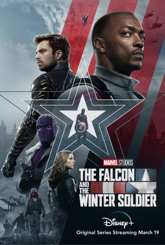 Falcon y el Soldado del Invierno Disney Plus Poster 2021 min