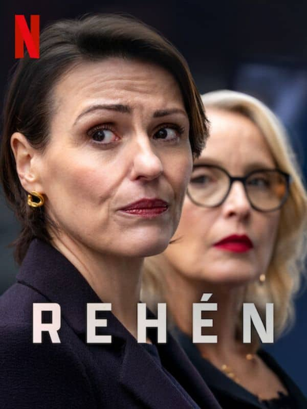 Póster oficial de Rehén (Hostage 2025) en Netflix — miniserie thriller político